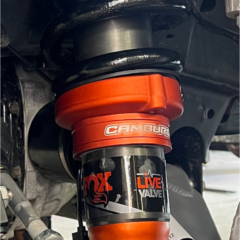 Camburg Ford Raptor 21-25 1.5in Front Spring Preload Spacer Kit (Fox Orange)