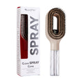 Multifunctional Mist Spray Comb with Transparent Spray Bottle, Hollow Handle, Hair Straightening Comb, Export Hair Care Tool