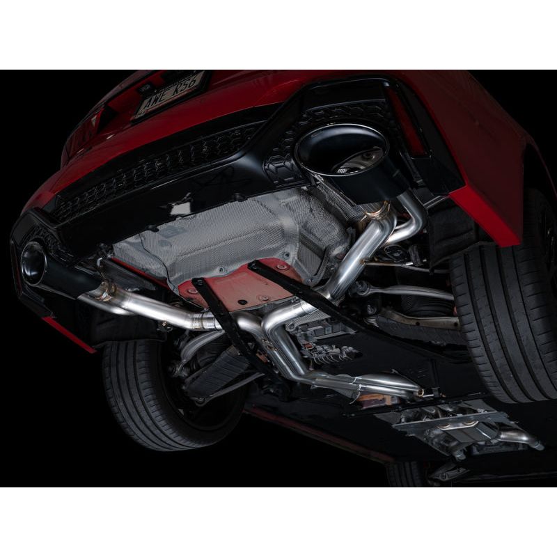 AWE Tuning 2021-2025 Audi C8 RS6/RS7 SwitchPath Cat-back Exhaust - Diamond Black Tips