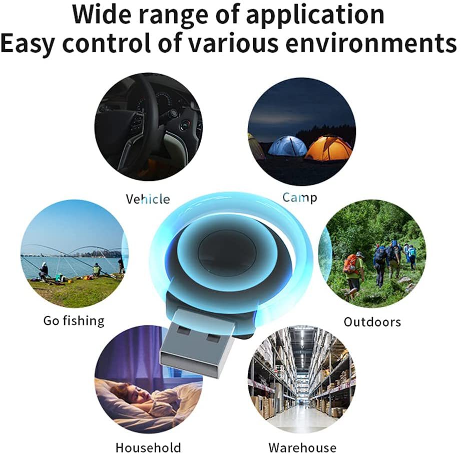 Car Mouse Repellent Ultrasonic Mosquito Repellent Car Insect Repellent USB In-Line Portable Household Anti-Mouse And Mosquito Repellent