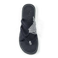 Plaka - Oceanside Plaka Flip Flops Sandals - Black Zebra