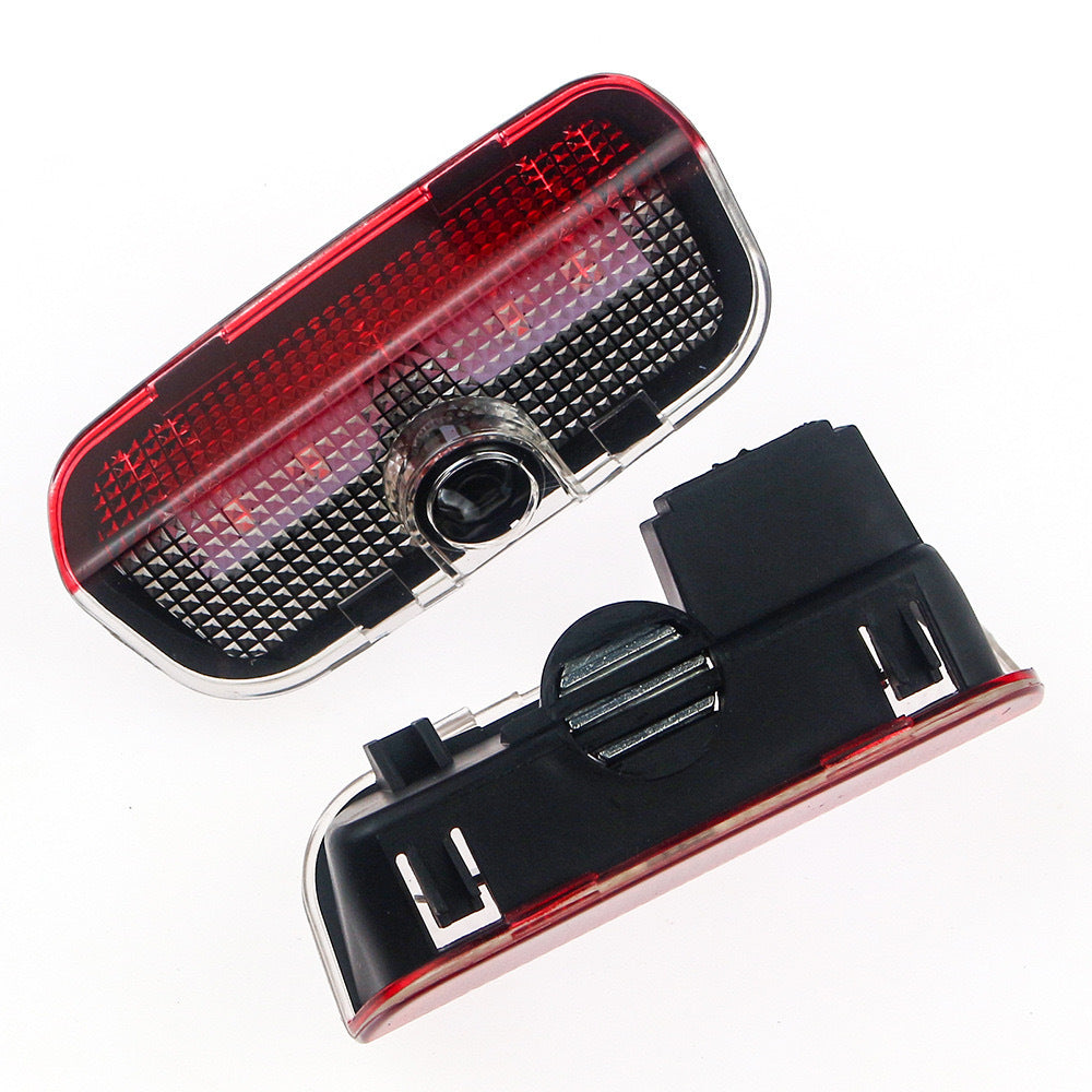 2 Pieces LED Welcome Light for Skoda Octavia, Car Door Projector Light, Custom Fit for Skoda Octavia