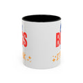 Best Boss Ever Accent Coffee Mug - Perfect Gift for Boss's Day, Office Decor, Motivational Drinkware, Fun Coffee Cup