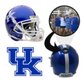 Kentucky Wildcats College Football Collectible Mini Helmet - Picture Inside