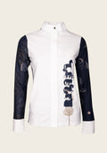 Navy Magic Blue Quarter Zip Show Shirt