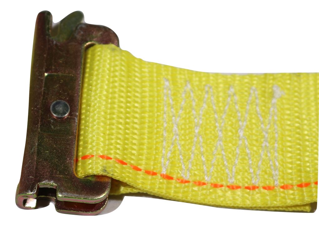 2" x 12 Ft Interior Van Cam Buckle E-Track Strap w/ Spring E Fittings | 6 PACK