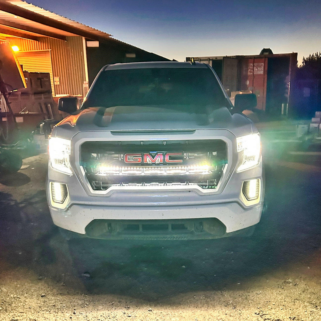 2019+ GMC Sierra 1500 Single 40in Light Bar SLIM