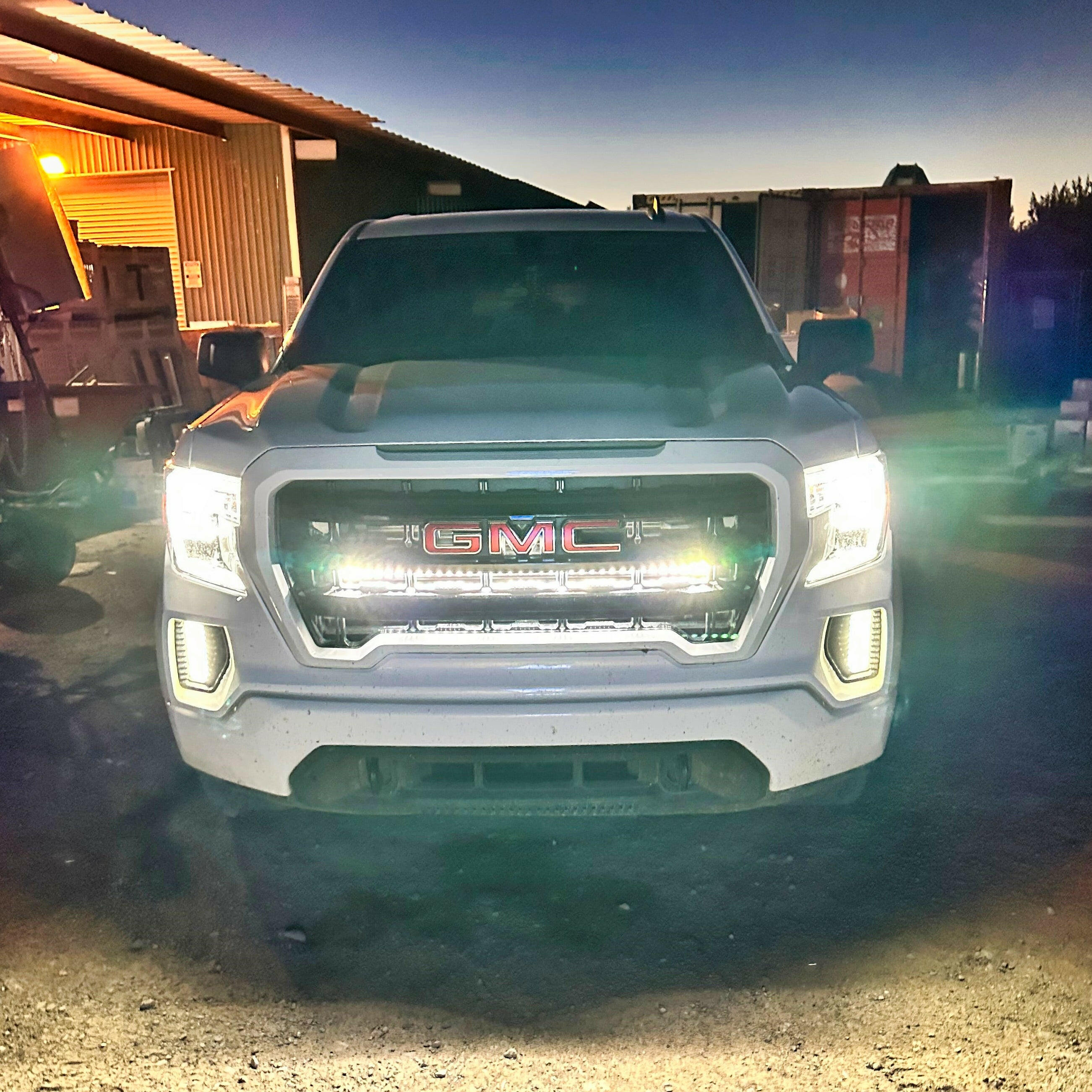 2019+ GMC Sierra 1500 Single 40in Light Bar SLIM