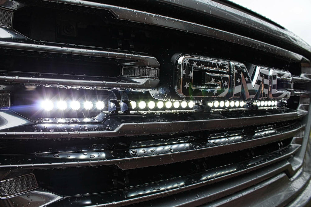 2019+ GMC Sierra 1500 Single 40in Light Bar SLIM