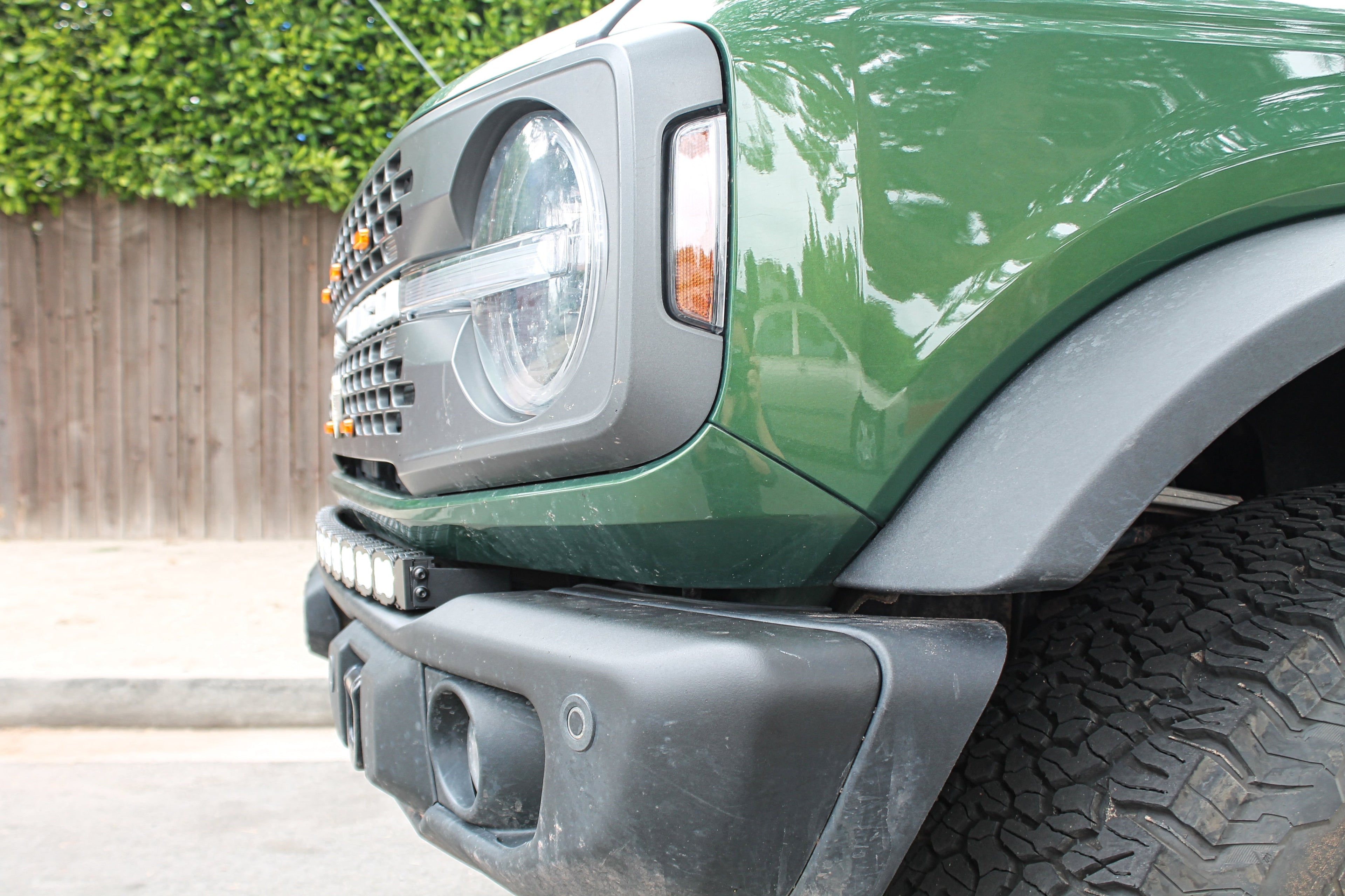 2021+ Ford Bronco Capable Bumper 40in Light Bar PRO