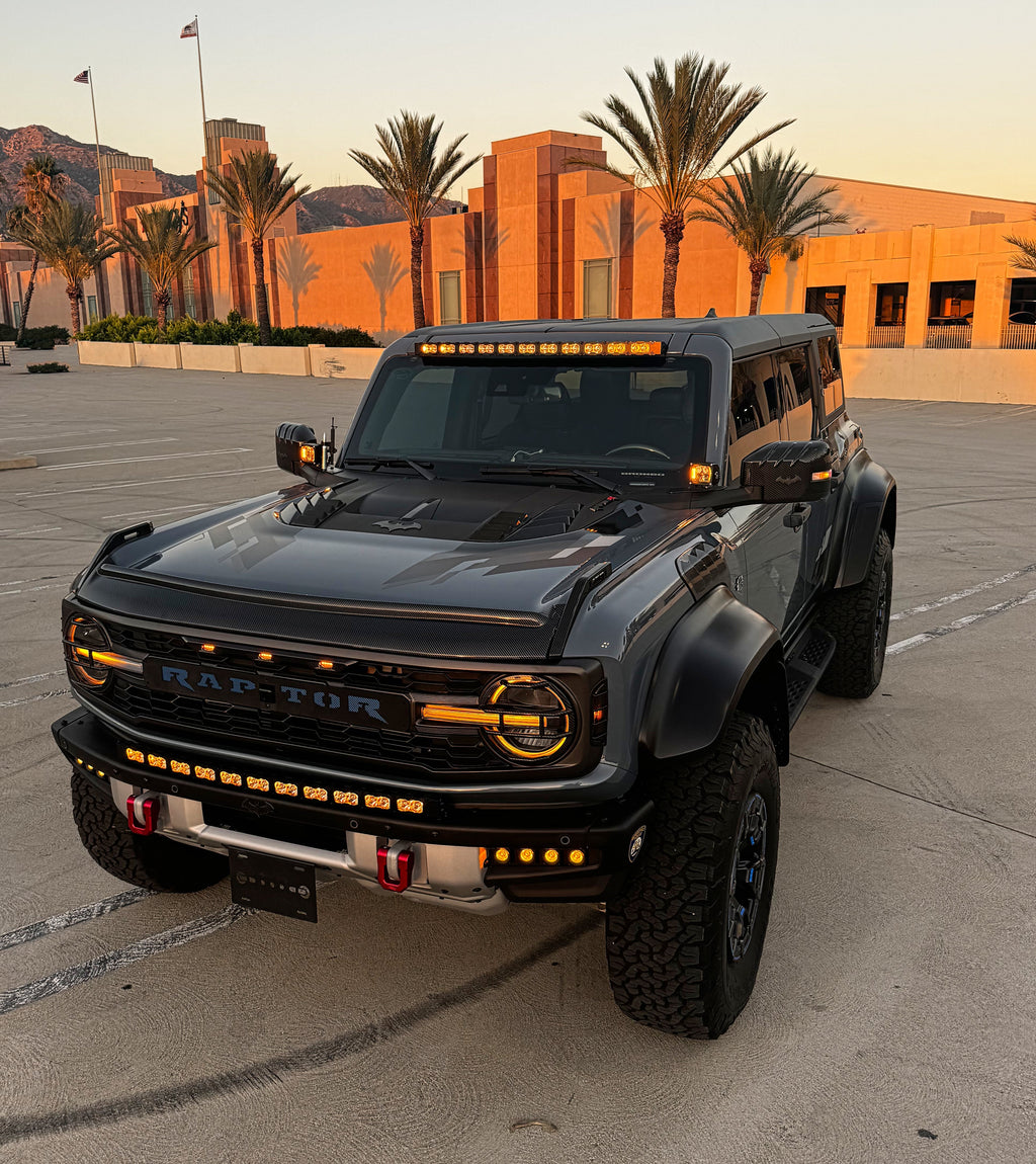 2021+ Ford Bronco Modular Bumper 40in Light Bar - PRO