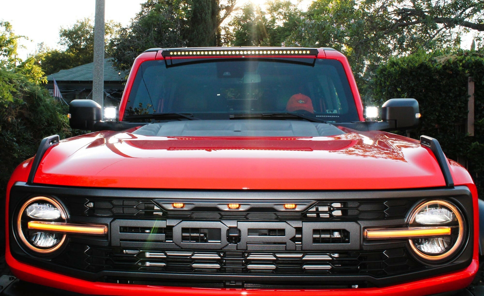 2022+ Ford Bronco Raptor 40in Roof Mount Light Bar SLIM