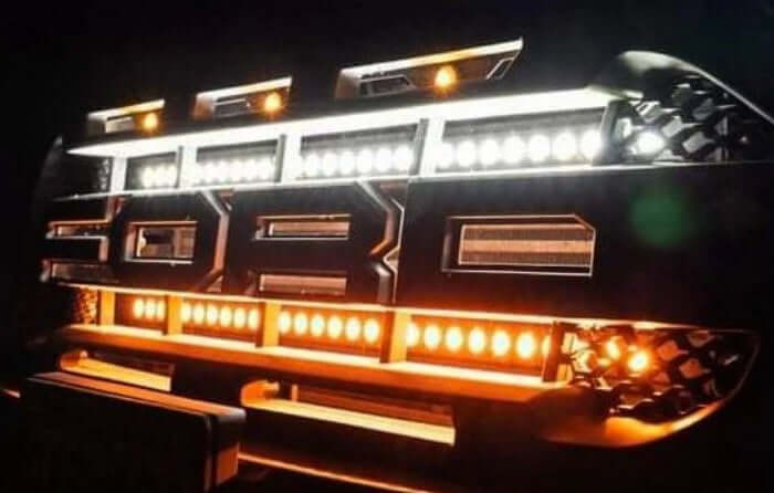 2022+ Chevrolet Silverado 1500 Dual 40s Light Bars