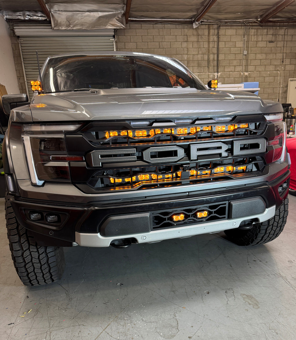2024+ Ford Raptor Gen 3 Refresh Dual 40s Light Bars PRO