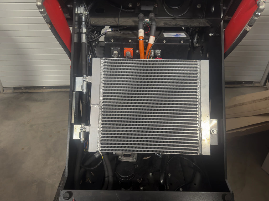 72V 16.4kWh Lithium Electric Mini Track Loader Skid Steer