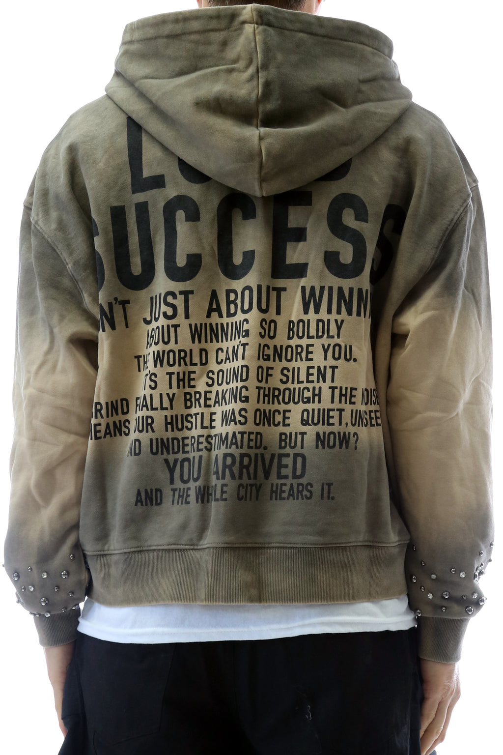 NEW NOEL French Terry Long Sleeve Crop Top Full Zip Hoodie