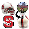 NC State Wolfpack College Football Collectible Mini Helmet - Picture Inside