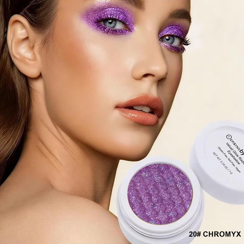 Gluten-Free Eyeshadow – Nut-Free, Vegan & Egg-Free Creamy Radiance in 20 Shades