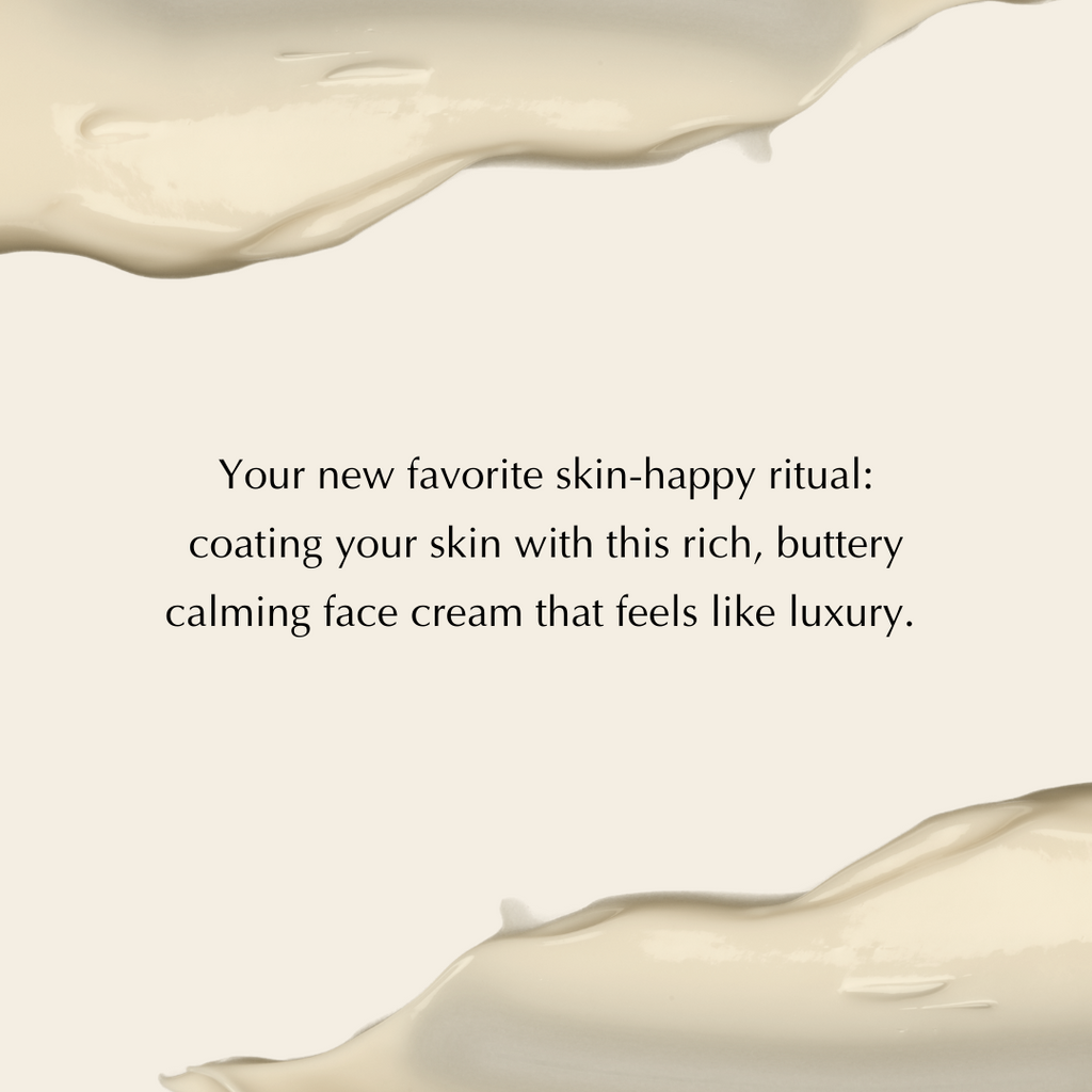 Gluten-Free Calming Face Cream for Dry & Sensitive Skin – Nut-Free, Vegan & Ultra-Hydrating