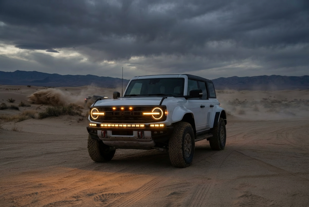 2022+ Ford Bronco Raptor Light Bar Extensions
