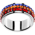 Size 6 - Rainbow Crystal Ferido Ring