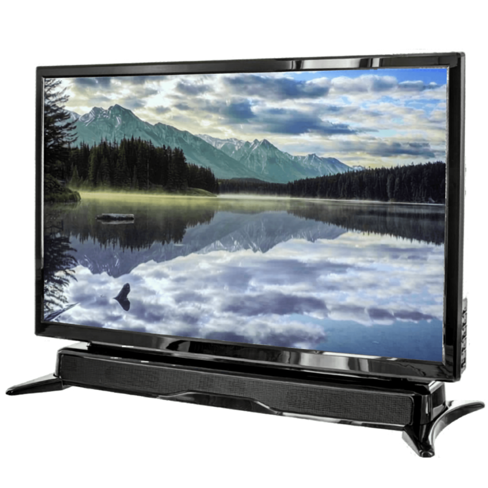Naxa 24" LED TV DVD Combo with Built-In Sound Bar - Refurbished