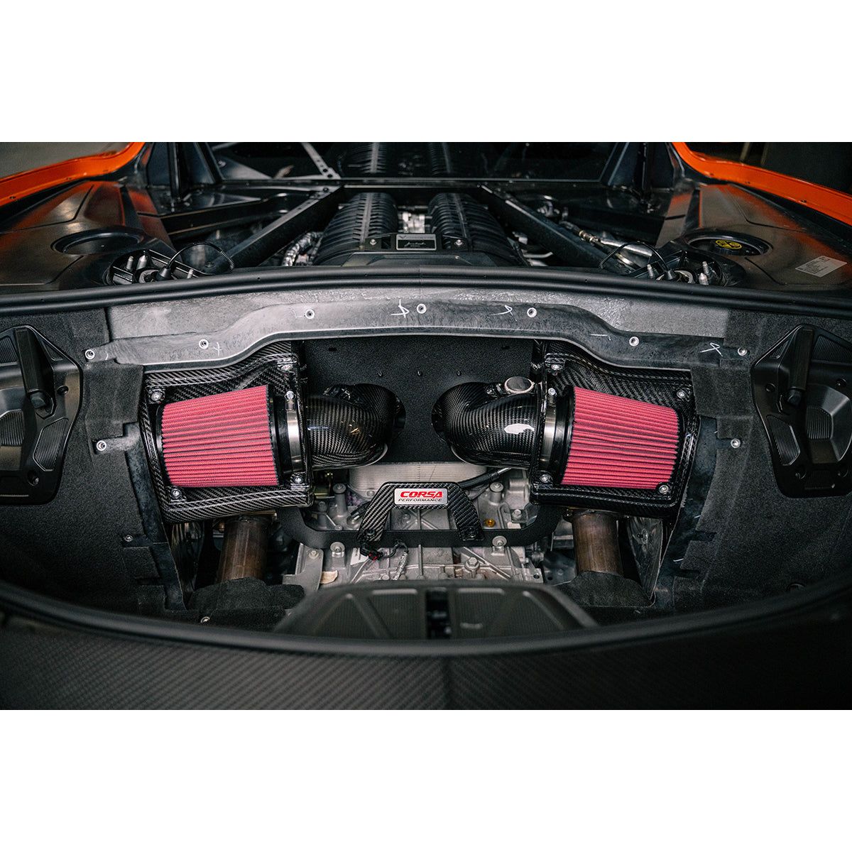 CORSA - 2023+ C8 Corvette Z06 / Carbon Fiber Air Intake