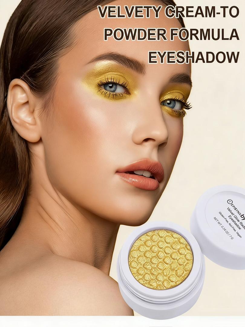 Gluten-Free Eyeshadow – Nut-Free, Vegan & Egg-Free Creamy Radiance in 20 Shades