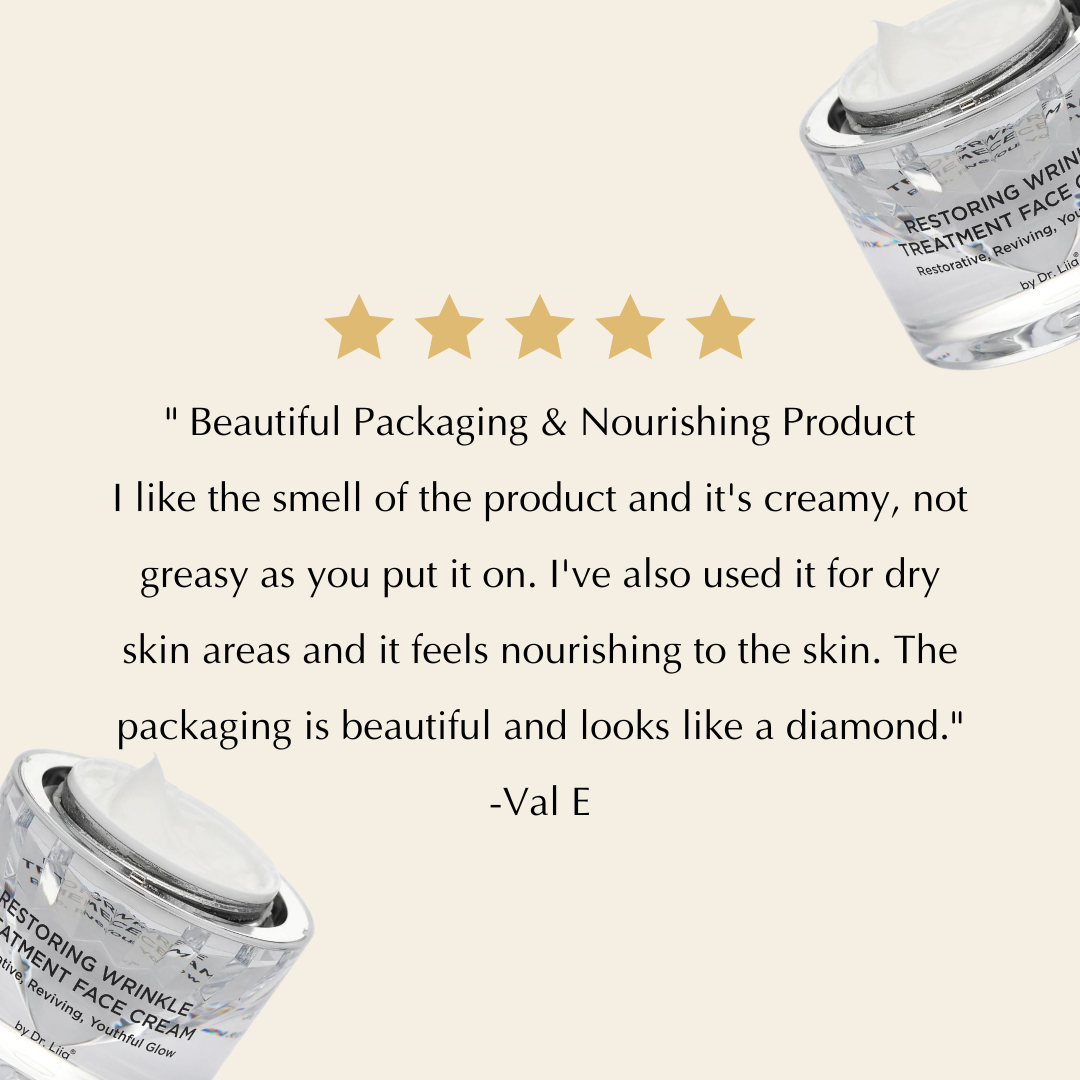 Gluten-Free Wrinkle Treatment Face Cream – Nut-Free, Vegan & Hypoallergenic