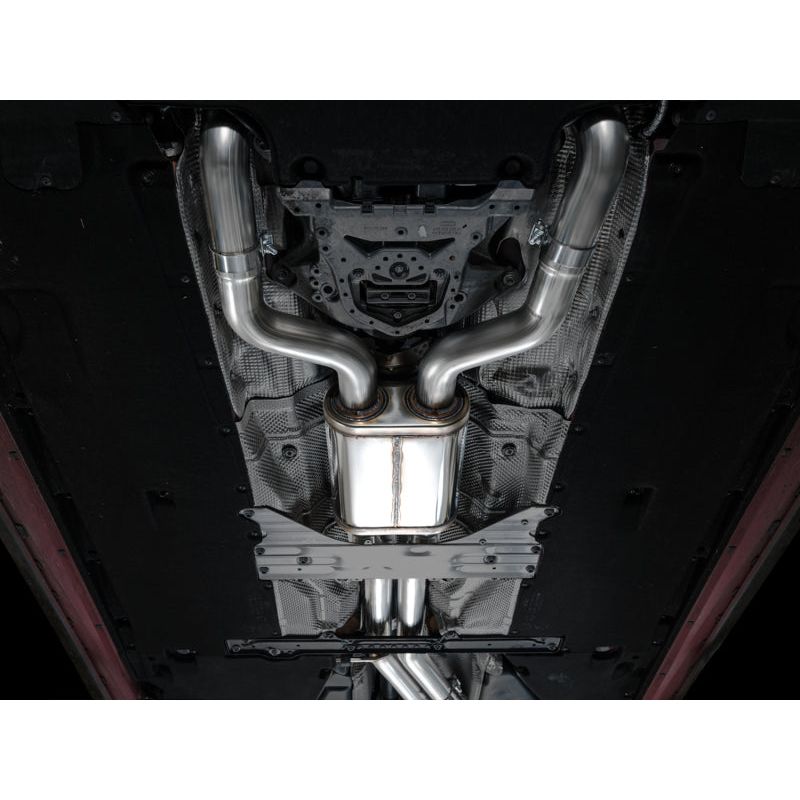 AWE Tuning 2021-2025 Audi C8 RS6/RS7 SwitchPath Cat-back Exhaust - Diamond Black Tips