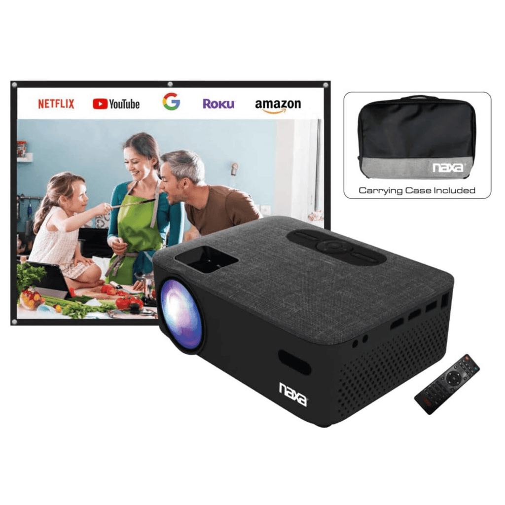 Naxa 150" Home Theater LCD Projector Combo - Refurbished
