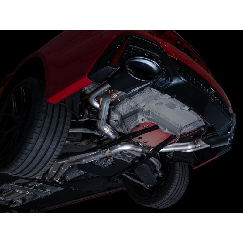 AWE Tuning 2021-2025 Audi C8 RS6/RS7 SwitchPath Cat-back Exhaust - Diamond Black Tips