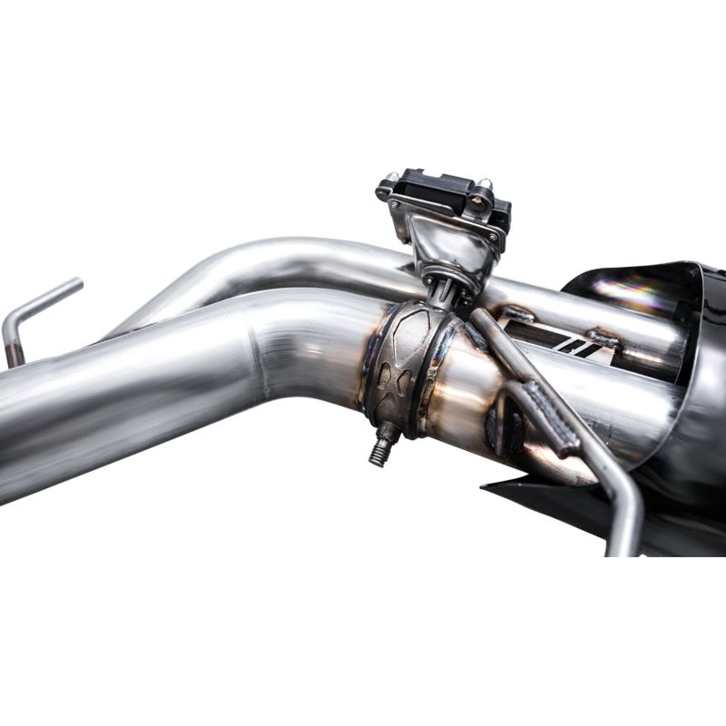 AWE Tuning 2021-2025 Audi C8 RS6/RS7 SwitchPath Cat-back Exhaust - Diamond Black Tips