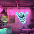 UV Printed Scary Call Neon Wall Art- LV0065