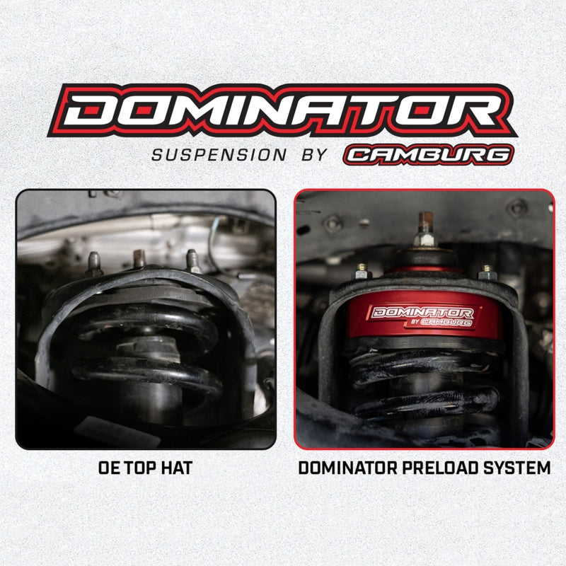 Camburg 2005-2023 Toyota Tacoma / 03-24 Toyota 4Runner Dominator Preload Spacer Kit