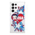 Betty Boop Red White & Boop HD Samsung Galaxy S21 Phone Case