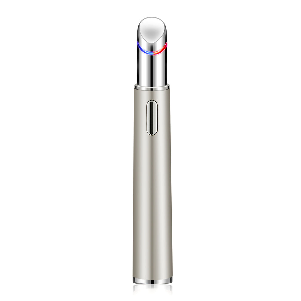 Electric Eye Massager with Cream Infusion, Lifting  Firming, Fine Line Reduction, Ion Light Therapy, Beauty Eye Pen