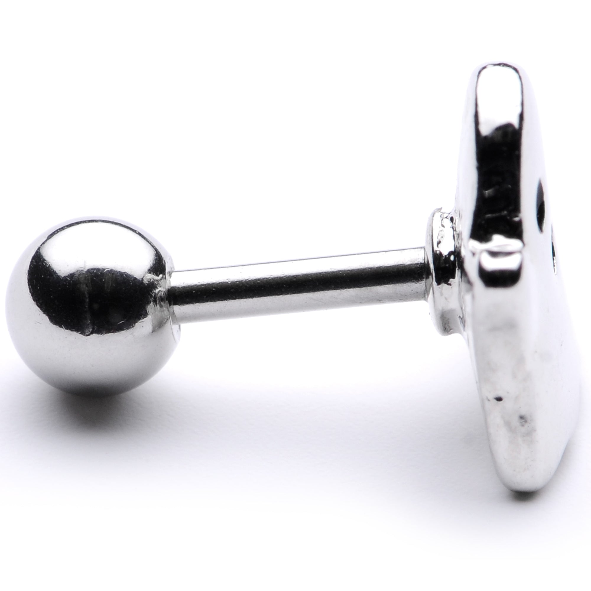 16G 1/4 Spooky Ghost Halloween Cartilage Tragus Earring