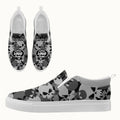 Personalized Military-Inspired Camo Slip-On Sneakers, Custom Stylish and Lightweight Shoes