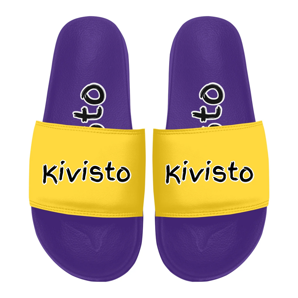 Personalized Slides shoes, Custom Slides shoes, Soft, Put name or Team name on it, TX-C04100