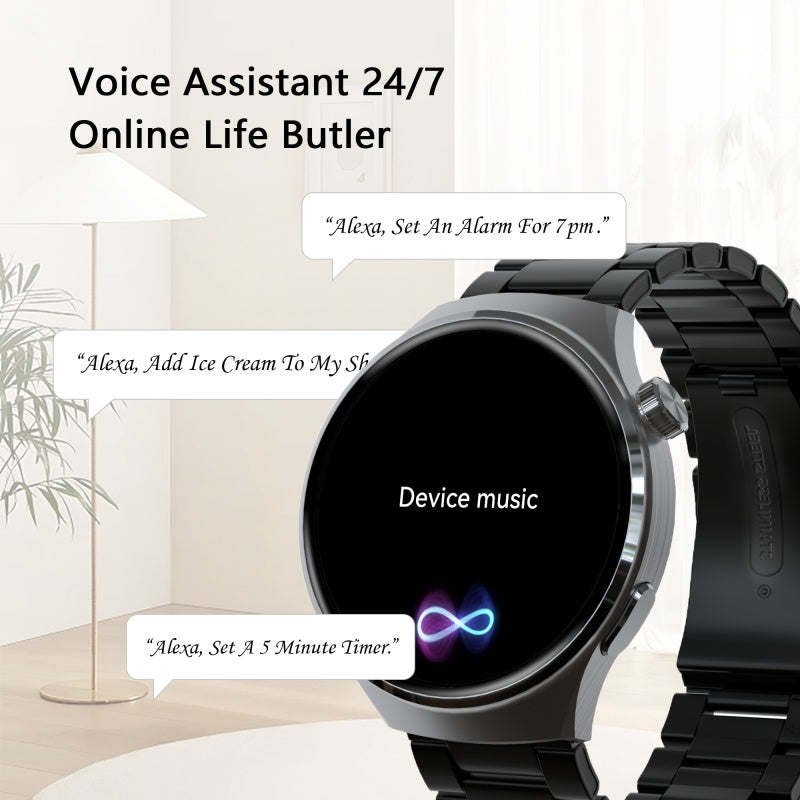 SENBONO V19 Business Men Smart Watch Answer Call Heart Rate Water