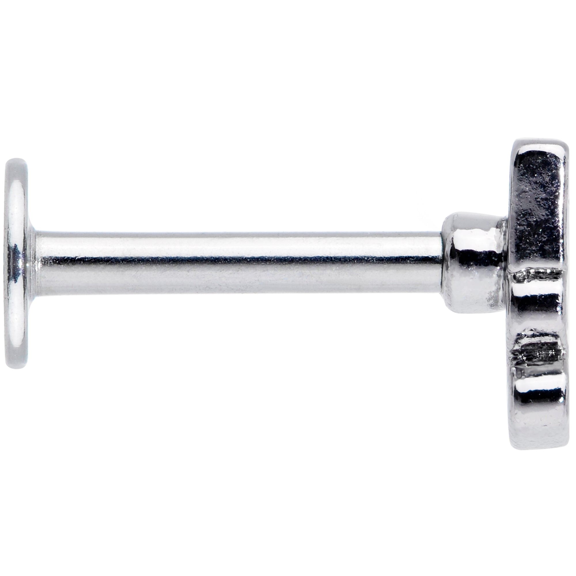 16G 5/16 White Boo Halloween Labret Monroe Tragus