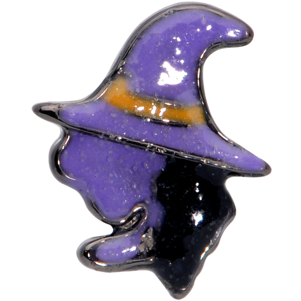 16G 5/16 Purple Witch Halloween Labret Monroe Tragus