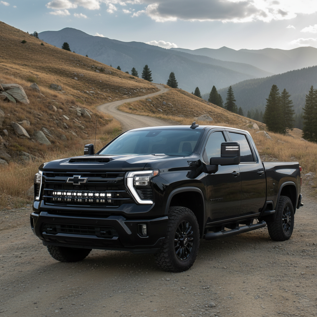 2020+ Chevrolet Silverado 2500/3500 Single 40in Light Bar - PRO