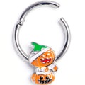 16G 3/8 Mummy Pumpkin Jack OLantern Hinged Segment Ring