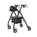Rhythm Healthcare Aluminum 4 Wheel Rollator with Universal Height Adjustment