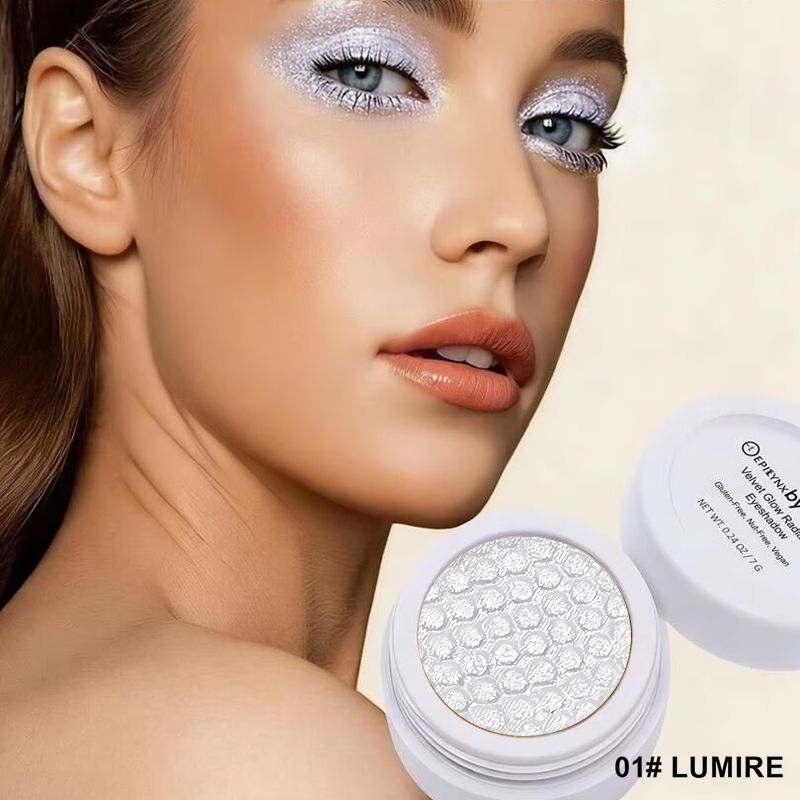 Gluten-Free Eyeshadow – Nut-Free, Vegan & Egg-Free Creamy Radiance in 20 Shades