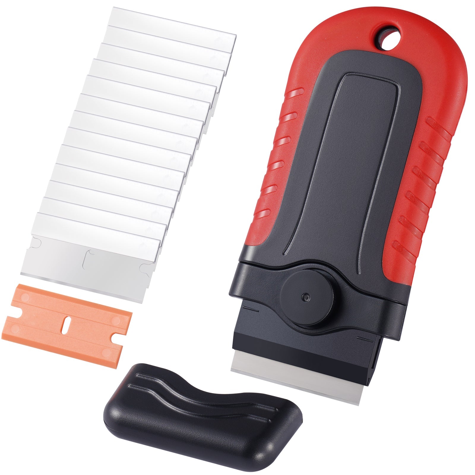VEVOR Razor Blade Scraper Locking Scraper Tool 15 Extra Blades With