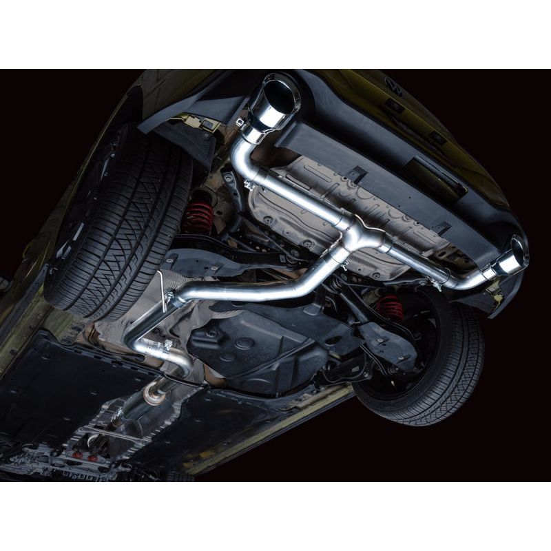 AWE 2022 VW GTI MK8  Track Edition Exhaust - Chrome Silver Tips