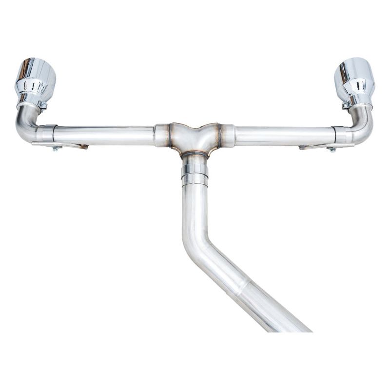 AWE 2022 VW GTI MK8  Track Edition Exhaust - Chrome Silver Tips